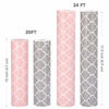 Picture of Glotoch Shelf Liners for Kitchen Cabinets 12 x 20 FT Non-Adhesive Cabinet and Drawer Liner Roll Double Sided Non-Slip Durable and Strong, Quatrefoil Grey