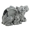 Picture of Design Toscano QM7512079 Roland the Gargoyle Gutter Guardian Rain Downspout Extension Statue, 10 Inch, Polyresin, Full Color,Dimensions: 10"Wx5.5"Dx5.5"H 3 lbs.