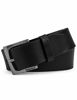 Picture of Timberland Men's Classic Leather Jean Belt 1.4 Inches Wide (Big & Tall Sizes Available), Black, 36