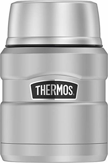 Thermos 16 oz Stainless King Vacuum Insulated Stainless Steel Food Jar  Container