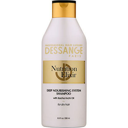 Picture of Dessange Nutrition Elixir Deep Nourishing System Shampoo, 8.5 Fluid Ounce