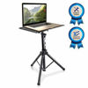 Picture of Pyle-Pro Pro 28"-46" Universal Device Projector, Height Adjustable Laptop, Computer DJ Equipment Stand Mount Holder, Good For Stage or Studio-Pyle PLPTS4, 28'' To 46'