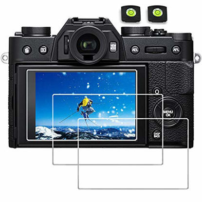 Picture of Screen Protector Compatible for fujifilm X-S10 XF10 X-T30 X-T100 X-A1 X-A2 X-M1 X-T20 X-T10 X-E3 X30 Panasonic Lumix lx100 DC-LX100 II Fuji XA2 xt20 xt30 xe3 x-30 X-F10,debous Tempered Glass (3pcs)