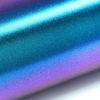 Picture of VINYL FROG Matte Metallic Chameleon Purple-Blue Vehicle Car Vinyl Wrap Stretchable Air Release DIY Decoration 2.95 x 5ft