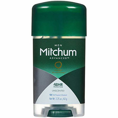 Picture of Mitchum Deodorant Mens Gel Unscented 2.25oz (2 Pack)