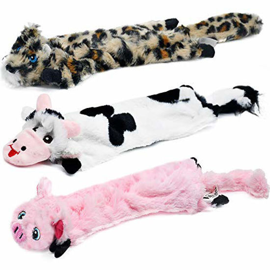 Dog toys without stuffing and outlet squeakers