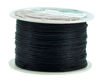 Picture of Mandala Crafts 1mm 109 Yards Jewelry Making Beading Crafting Macramé Waxed Cotton Cord Thread (Black)