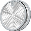 Picture of Shower Drain Hair Catcher/Bathtub Drain Cover/Drain Protector/Stainless Steel+Silicone/for Bathroom & Kitchen2pack/4.5inch/Grey+Grey