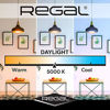 Picture of Regal LED A19 Light Bulb 5000K Daylight 800-Lumen, 9-Watt (60-Watt Equivalent), E26 Base, 5000 Kelvin, Day Light, 5-Pack, Non-Dimmable