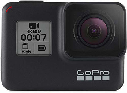 Picture of GoPro Hero7 Black - Waterproof Action Camera with Touch Screen 4K Ultra HD Video 12MP Photos 720p Live Streaming Stabilization