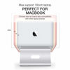 Picture of Laptop Stand - Bestand Aluminum Cooling MacBook Stand: [Update Version] Stand, Holder for Apple MacBook Air, MacBook Pro, All Notebooks, Sliver (Patented)