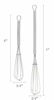 Picture of HONBAY Mini Wire Kitchen Whisks-Each of 2PCS 5 Inches and 7 Inches