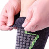 Picture of High Performance Wool Ski Socks - Outdoor Wool Skiing Socks, Snowboard Socks (Black/Grey/Neon Green, Small)