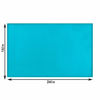 Picture of Hubulk Dog Cat Food Feeding Mat L (19"x12") XL (24"x16") or XXL (32X24) 0.5" & 1" inch Raised Edge Silicone Non Slip Waterproof Pet Food Mat Dog Bowl Placemat Large (XL, Green&Teal)