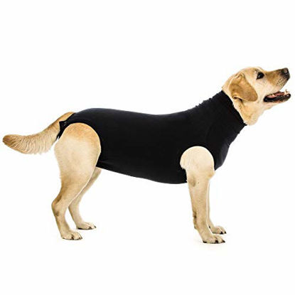 Picture of Suitical Recovery Suit Dog, Medium, Black