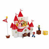 Picture of Nintendo Super Mario Deluxe Mushroom Kingdom Castle Playset with 5 2.5" Articulated Action Figures & 4 Accessories (Includes Mario, Luigi, Princess Peach, Bowser)