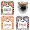 Picture of Dukhni Muattar Bakhoor - Oud Ya Aini, Oud Al Khaleeji, Oud Al Ibtisam. 3 x 40g Jars of Authentic Arabic BAKHOOR Incense - Wood Chips. Perfect for Prayer, Ceremony, Meditation, Relaxation