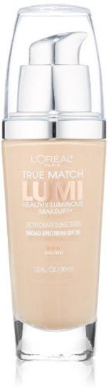 Picture of L'Oreal Paris True Match Lumi Healthy Luminous Makeup, N1-2 Soft Ivory/Classic Ivory , 1 fl; oz.