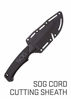 Picture of SOG Survival Knife with Sheath - Field Knife Fixed Blade Knives 4 Inch Tactical Knife and Bushcraft Knife w/Full Tang Hunting Knife Blade (FK1001-CP)