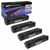 Picture of Speedy Inks Compatible Toner Cartridge Replacement for HP 201X High-Yield (1 Black, 1 Cyan, 1 Magenta, 1 Yellow, 4-Pack)