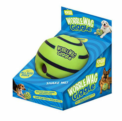 Picture of Wobble Wag Giggle Ball, Interactive Dog Toy, Fun Giggle Sounds, As Seen On TV