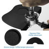 Picture of Tamper Mat Coffee Silicone Mat Expresso tampering mat Coffee Tamper Station Anti-Slip Mat Barista Tool Tamp Pad Black Mat