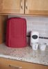 Picture of RITZ Polyester / Cotton Quilted Stand Mixer or Coffee Maker Appliance Cover, Dust and Fingerprint Protection, Machine Washable, Paprika Red