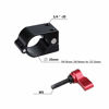 Picture of CAMVATE Light Mount Stand Bracket 25mm Rod Clamp Holder for DJI Ronin-M, Freefly MoVI - Red Knob