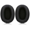 Picture of kwmobile 2X Earpads Compatible with Sony MDR-1000X / WH-1000XM2 - PU Leather Replacement Ear Pads for Headphones - Black