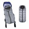 Picture of Waterproof Universal Baby Stroller Sleeping Bag Footmuff Sack Grey by Berocia (Baby Stroller Sleeping Bag)