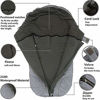 Picture of Waterproof Universal Baby Stroller Sleeping Bag Footmuff Sack Grey by Berocia (Baby Stroller Sleeping Bag)