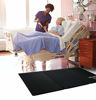 Picture of Secure SBSM-1 Bedside Floor Safety Mat for Fall Injury Prevention, 68" x 30" x 2" - Slip Resistant, EZ Clean, Flame Retardant Cover Material