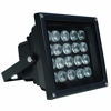 Picture of JC 210ft Infrared Illuminator, 20 LEDs 90 Degree Wide Angle IR Illuminator for Night Vision,Waterproof LED Infrared Flood Light Black