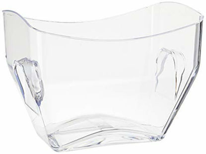 Picture of Prodyne On Ice Beverage Tub, 12.5" x 8.5" x 9.75", Clear