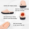 Picture of landeer Memory Foam Cotton Slippers Couple Style Men's and Women's House Casual Shoes (PinkOrange,Women9-10/Men7-8)