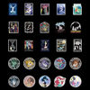 Picture of 100Pcs Hot Disney Princess Stickers for Water Bottle Cup Laptop Guitar Car Motorcycle Bike Skateboard Luggage Box Vinyl Waterproof Graffiti Patches JKT