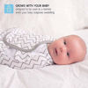 Picture of Cuddlebug Adjustable Baby Swaddle Blanket & Wrap (Spots & Stripes), Pack of 3 (Small/Medium 0-3 Months Old)