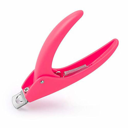 Picture of Dr.Nail Professional Acrylic Nail Clipper False Nails Cutter Fake Nail Clippers Nail Tip Trimmer for Artificial Nail Art Manicure Tools Clip Tool(Pink)