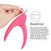 Picture of Dr.Nail Professional Acrylic Nail Clipper False Nails Cutter Fake Nail Clippers Nail Tip Trimmer for Artificial Nail Art Manicure Tools Clip Tool(Pink)