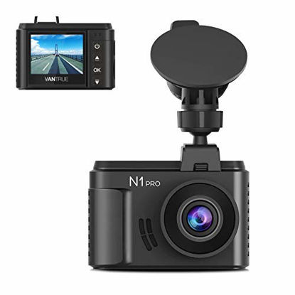 Picture of Vantrue N1 Pro Mini Dash Cam Full HD 1920x1080P Car Dash Camera 1.5 inch 160 Degree DashCam with Sony Night Vision Sensor, 24 Hours Parking Mode, Motion Sensor, Collision Detection, Support 256GB Max