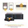 Picture of ICY DOCK Tool-Less 6 x 2.5 SATA HDD/SSD Hot Swap Mobile Rack/Cage in 1 x 5.25 Drive Bay - ExpressCage MB326SP-B