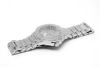 Picture of Bling-ed Out Cuban Bracelet with Oblong Silver Iced Look Hip Hop Watch - 8475BC Cuban Silver