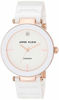 Picture of Anne Klein Women's AK/1018RGWT Diamond-Accented White Ceramic Bracelet Watch