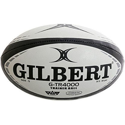 Picture of Gilbert G-TR4000 Rugby Training Ball - Black (3)