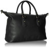 Picture of Tommy Hilfiger Handbag Jaden Satchel, Black Polyvinyl Chloride