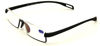 Picture of Featherweight Slim Half Rim Memory Flex Reading Glasses With Anti-reflective AR Coating (black, 1.50)