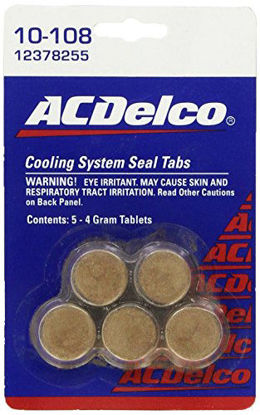 Picture of Genuine GM (12378255) Fluid 3634621 Cooling System Seal Tablet - 4 Grams, (Pack of 5)