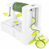 Picture of Southern Homewares 3 Blade Spiral Table Top Fruit Vegetable Slicer Zucchini Spaghetti Noodle Maker