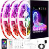 Picture of 50ft Led Strip Lights, Keepsmile 5050 RGB Color Changing Led Light Strips, Led Lights for Bedroom, Kitchen, Home Decoration