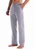 Picture of Willit Men's Cotton Yoga Sweatpants Open Bottom Joggers Straight Leg Running Casual Loose Fit Athletic Pants with Pockets Light Gray L